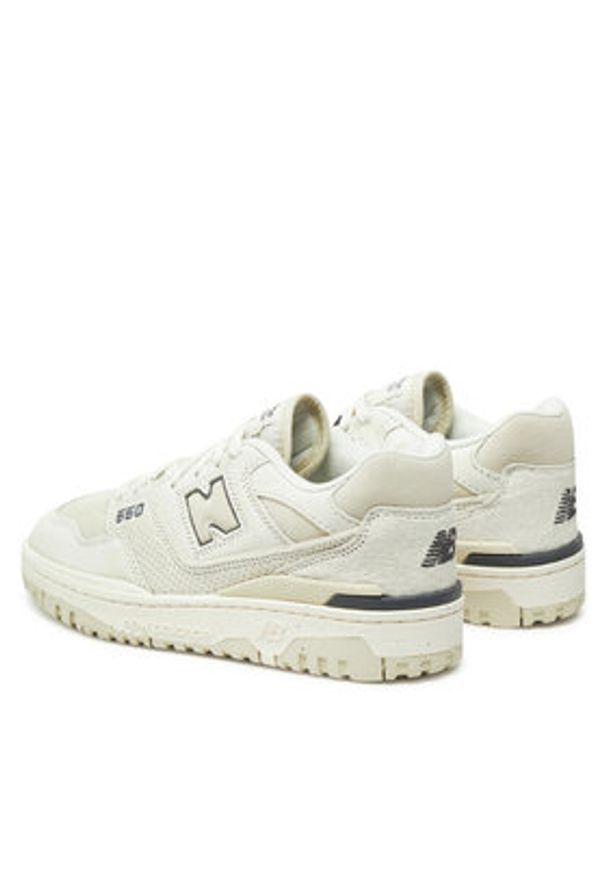 New Balance Sneakersy BBW550RF Beżowy. Kolor: beżowy. Materiał: zamsz, skóra