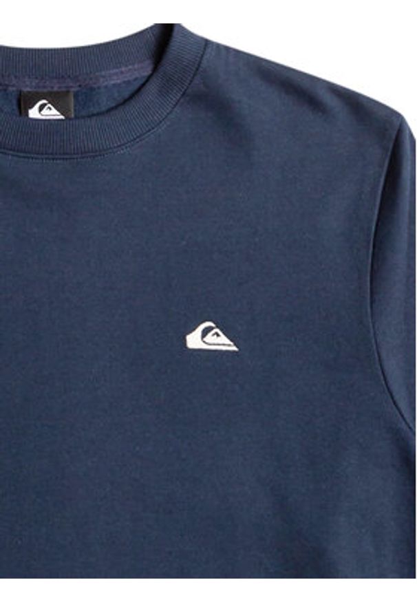 Quiksilver Bluza EQYFT04953 Granatowy Regular Fit. Kolor: niebieski. Materiał: syntetyk