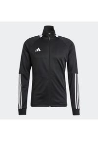 Adidas - Bluza treningowa do piłki nożnej ADIDAS Sereno. Kolor: czarny. Materiał: dresówka