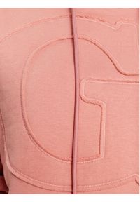 Guess Bluza V3BQ10 KBXX1 Różowy Regular Fit. Kolor: różowy. Materiał: bawełna