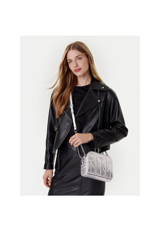 Torebka Guess. Kolor: srebrny