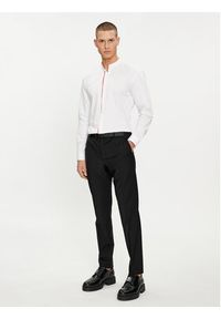 Hugo Koszula 50513926 Biały Slim Fit. Kolor: biały. Materiał: bawełna #4