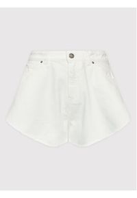Pinko Szorty jeansowe Calma 1J10UX Y84G Biały Regular Fit. Kolor: biały. Materiał: jeans, bawełna #5