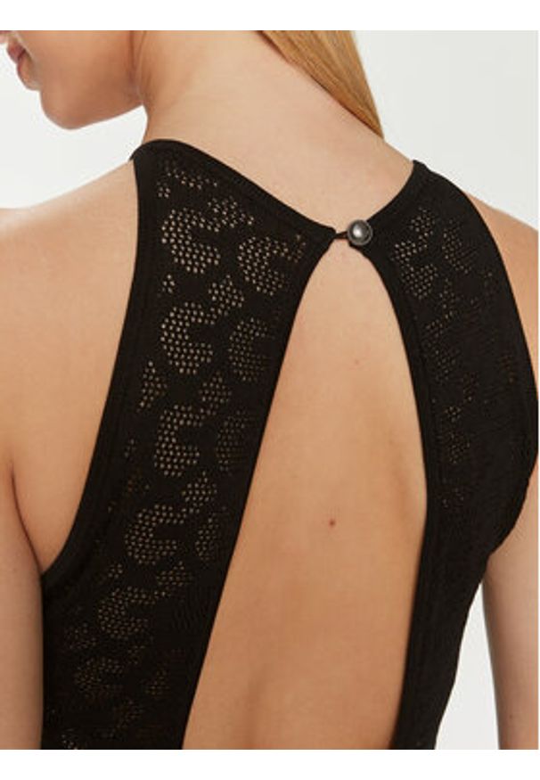 Guess Sukienka wieczorowa Belle W4GK80 Z36O0 Czarny Slim Fit. Kolor: czarny. Materiał: syntetyk. Styl: wizytowy