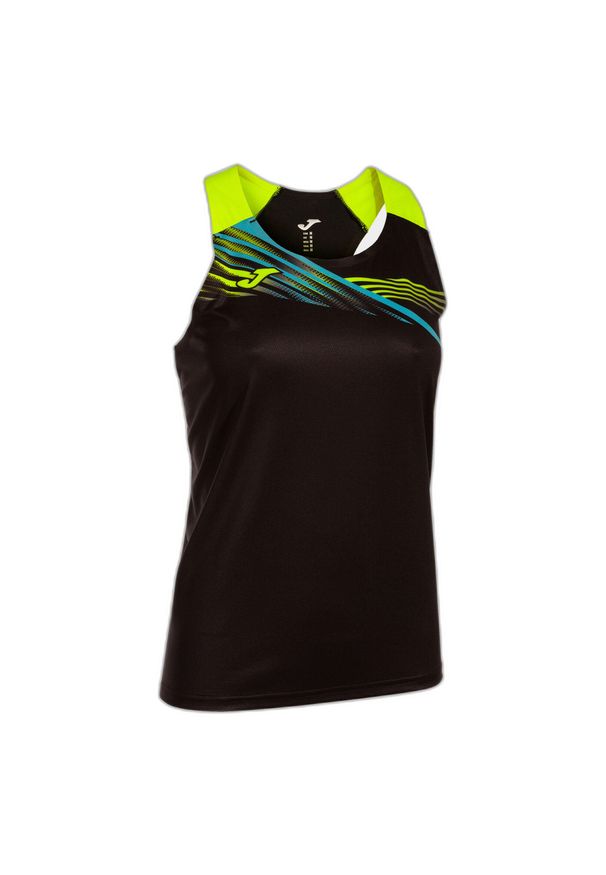 Tank top Joma Elite X. Kolor: wielokolorowy, niebieski, żółty, czarny. Długość rękawa: bez rękawów