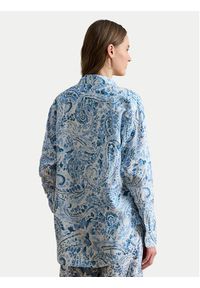 Lauren Ralph Lauren - LAUREN RALPH LAUREN Koszula 200P08926001 Niebieski jasny Relaxed Fit. Kolor: niebieski. Materiał: len #3