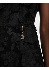 Fracomina Sukienka koktajlowa FQ25SD2002W79001 Czarny Slim Fit. Kolor: czarny. Materiał: syntetyk. Styl: wizytowy #2