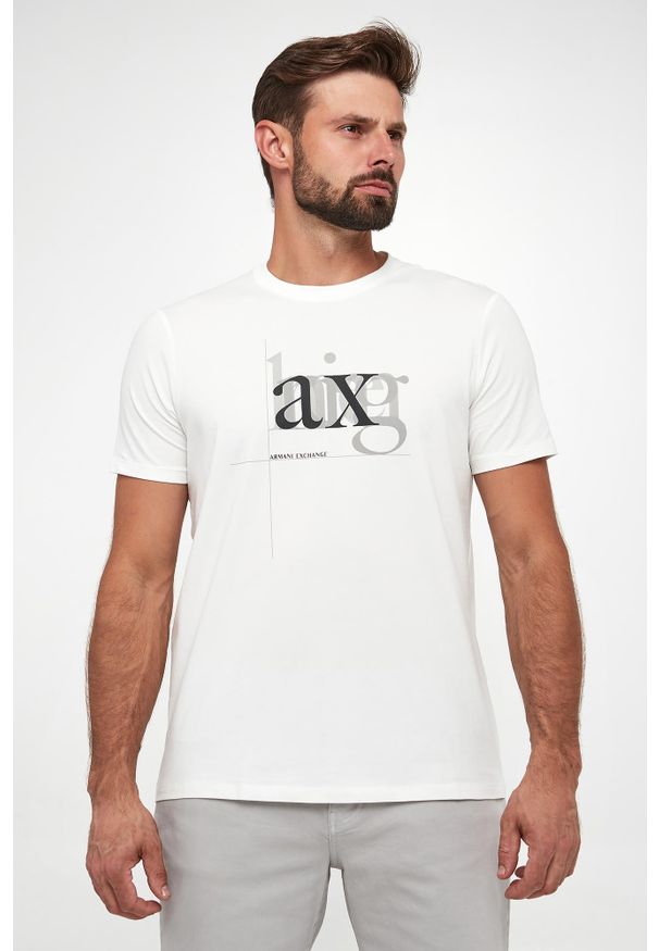 Armani Exchange - T-shirt męski ARMANI EXCHANGE
