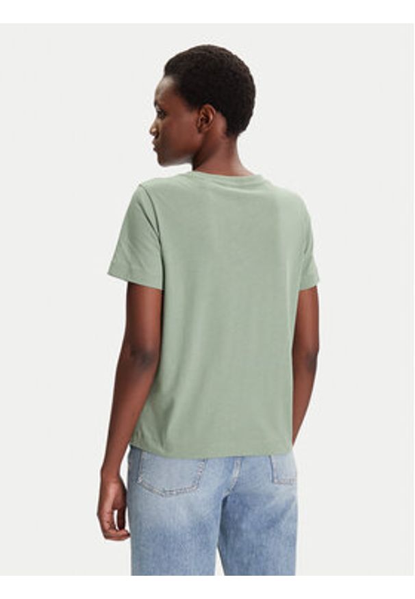 GANT - Gant T-Shirt Shield 4200750 Zielony Regular Fit. Kolor: zielony. Materiał: bawełna