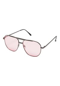 Urban Classics - Okulary Przeciwsłoneczne Unisex Dla Dorosłych Manila. Kolor: różowy