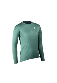 LEATT - Bluza rowerowa damska Leatt Jersey MTB Trail 3.0. Kolor: niebieski. Materiał: jersey