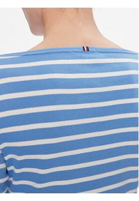 TOMMY HILFIGER - Tommy Hilfiger Bluzka New Cody WW0WW40589 Niebieski Slim Fit. Kolor: niebieski. Materiał: bawełna