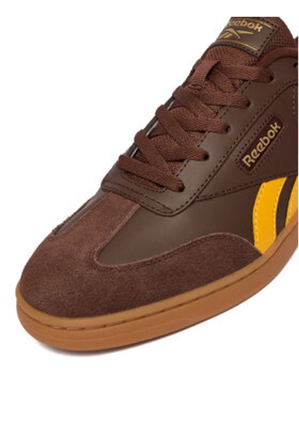 Reebok Sneakersy CEO-FORTE LOUNGER AR30252MEYT Brązowy. Kolor: brązowy. Materiał: skóra