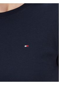 TOMMY HILFIGER - Tommy Hilfiger Sukienka codzienna New Cody WW0WW42721 Granatowy Slim Fit. Okazja: na co dzień. Kolor: niebieski. Materiał: bawełna. Typ sukienki: proste. Styl: casual #4