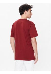 Vans T-Shirt Varsity VN00003B Czerwony Classic Fit. Kolor: czerwony. Materiał: bawełna #5