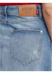 JOOP! Jeans Spódnica jeansowa Rosalie 30102891 Niebieski Regular Fit. Kolor: niebieski. Materiał: bawełna #3