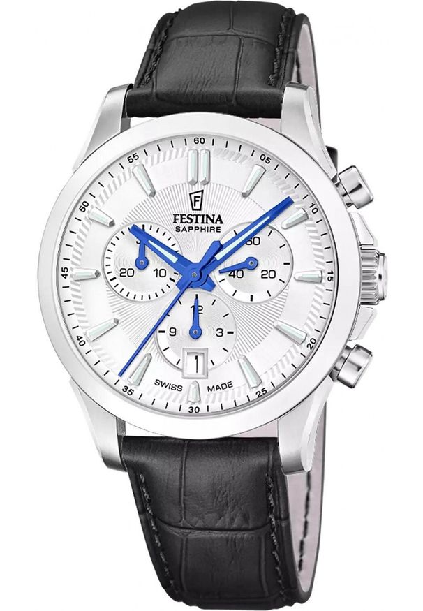 Zegarek Festina Zegarek męski Festina F20094-2 czarny. Kolor: czarny