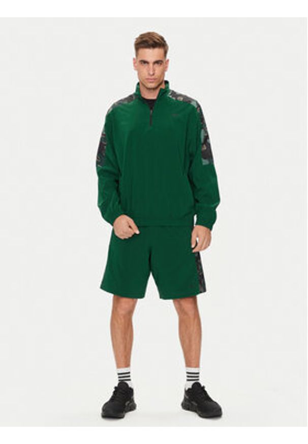 Reebok Bluza Train Motion 100075353 Zielony Relaxed Fit. Kolor: zielony. Materiał: syntetyk