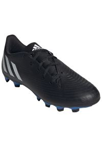 Adidas - Buty piłkarskie adidas Predator Edge.4 FxG M GV9876 czarne czarne. Zapięcie: sznurówki. Kolor: czarny. Materiał: syntetyk, guma. Sport: piłka nożna #4