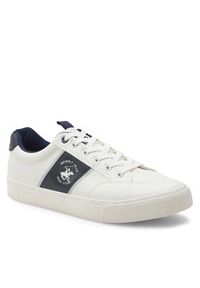 Beverly Hills Polo Club Sneakersy M-SS24-3C012 Biały. Kolor: biały. Materiał: skóra #4