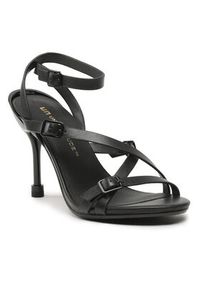 United Nude Sandały Sia Strappy Hi 107300116 Czarny. Kolor: czarny. Materiał: skóra