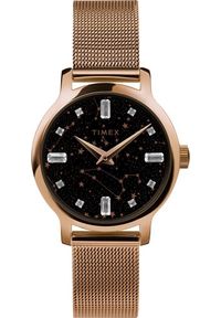 Zegarek Timex Zegarek damski Timex TW2V52100 CYRKONIE różowe złoto. Kolor: złoty, wielokolorowy, różowy #1