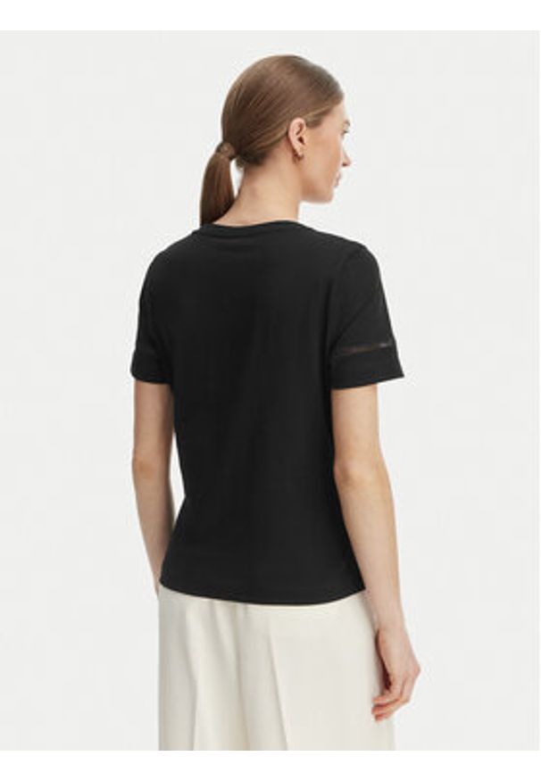 Marciano Guess T-Shirt G6GI02 K3182 Czarny Regular Fit. Kolor: czarny. Materiał: bawełna