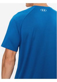Under Armour T-Shirt Ua Tech Prt Fill Ss 1380785 Niebieski Loose Fit. Kolor: niebieski. Materiał: syntetyk