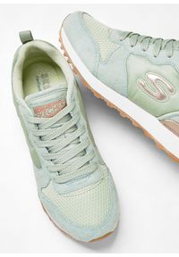 bonprix - Sneakersy Skechers z pianką memory. Kolor: zielony