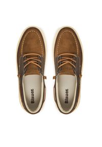 Blauer Mokasyny S6BUCK06/SUP Brązowy. Kolor: brązowy. Materiał: zamsz, skóra #2
