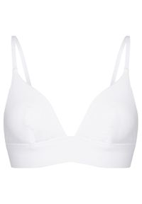 Hunkemöller Biustonosz braletka 302037 Biały. Kolor: biały. Materiał: syntetyk