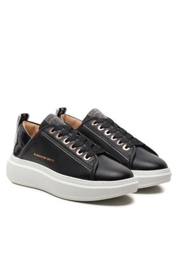 Alexander Smith Sneakersy Wembley ASBAWYW 0066 BLK Czarny. Kolor: czarny. Materiał: skóra