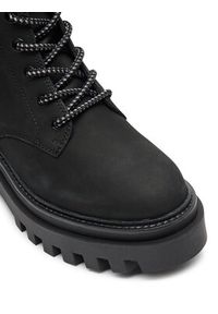 Calvin Klein Jeans Trapery YW0YW01683 Czarny. Kolor: czarny. Materiał: skóra #6