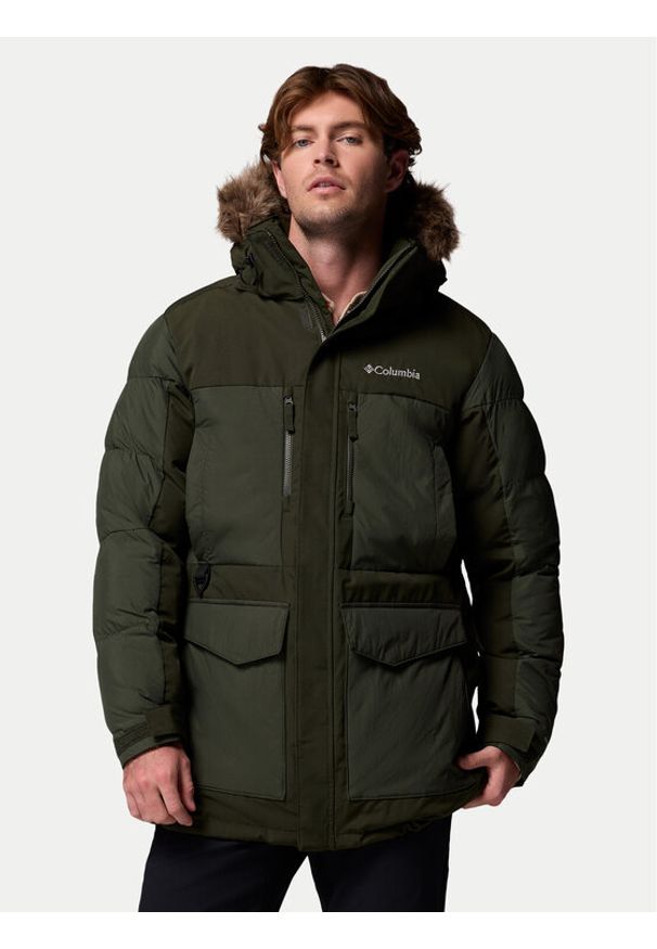 columbia - Columbia Kurtka zimowa Marquam Peak Fusion™ II 2088121 Zielony Regular Fit. Kolor: zielony. Materiał: syntetyk. Sezon: zima