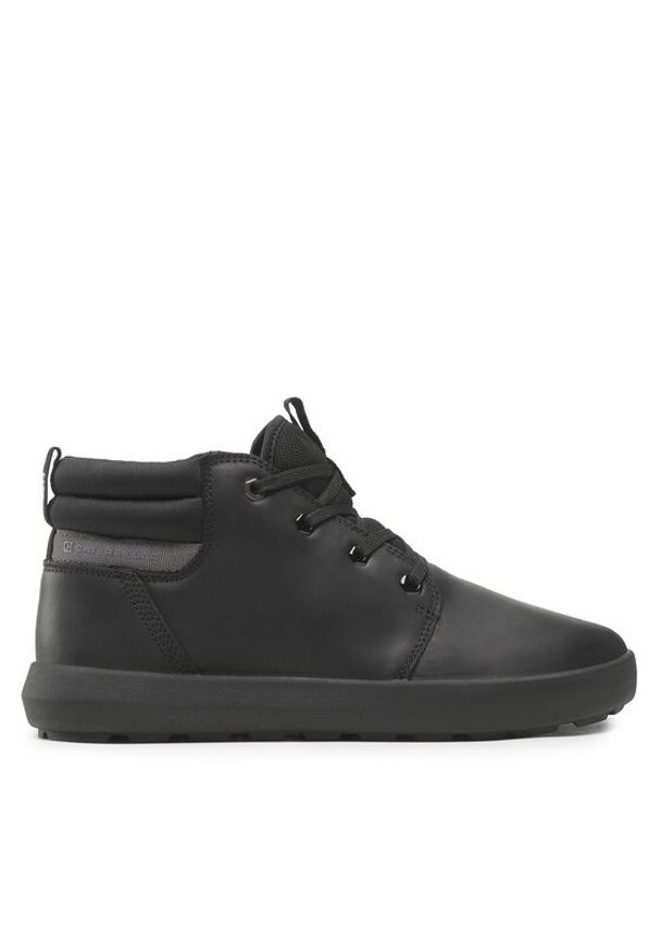 CATerpillar Sneakersy Proxy Mid Fleece P110571 Czarny. Kolor: czarny. Materiał: nubuk, skóra