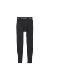 Leginsy Smartwool Classic Thermal Merino Base Layer Bottom-Charcoal Heather. Kolor: szary