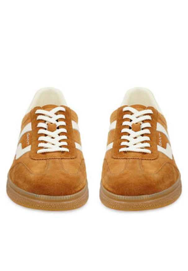 GANT - Gant Sneakersy 31633011 Pomarańczowy. Kolor: pomarańczowy. Materiał: skóra, zamsz