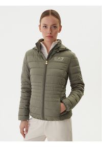 EA7 Emporio Armani Kurtka przejściowa 8NTB23 TNF8Z U8142 Zielony Regular Fit. Kolor: zielony. Materiał: syntetyk