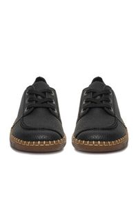 Rieker Półbuty N2402-00 Czarny. Kolor: czarny. Materiał: skóra, syntetyk #4