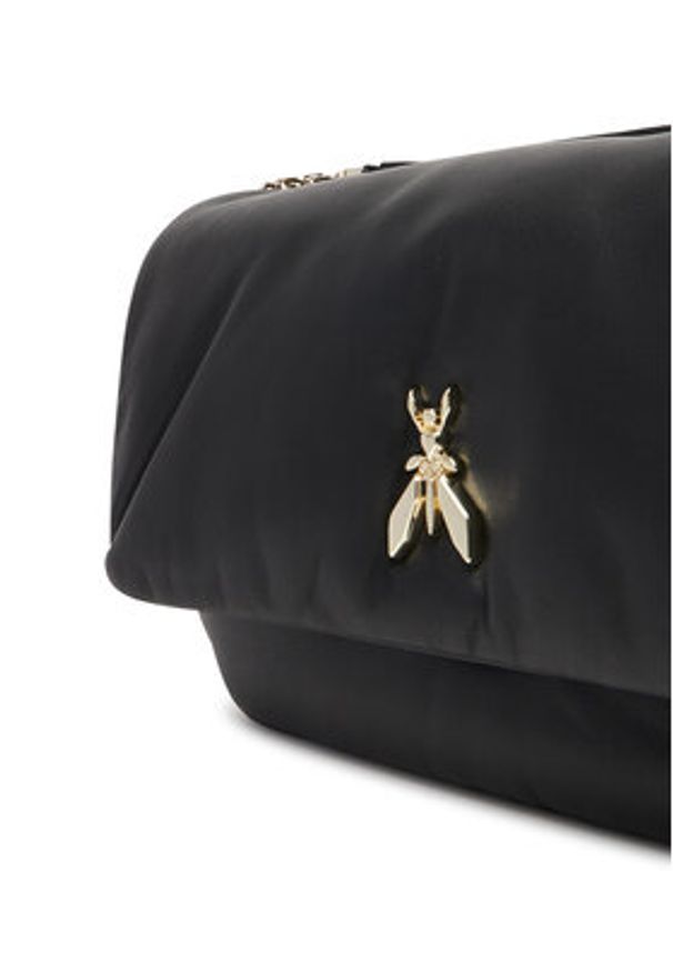 Patrizia Pepe Torebka 8B0221/L113-K470 Czarny. Kolor: czarny. Materiał: skórzane