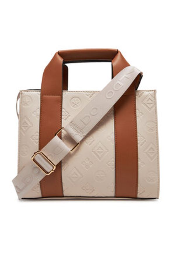 Aldo Torebka Qianwan 13989290 Beżowy. Kolor: beżowy. Materiał: skórzane