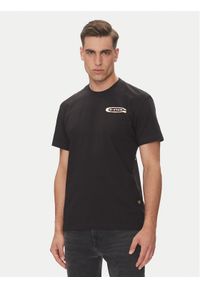 G-Star RAW - G-Star Raw T-Shirt Back Gr Arch D26047-C336 Czarny Regular Fit. Kolor: czarny. Materiał: bawełna