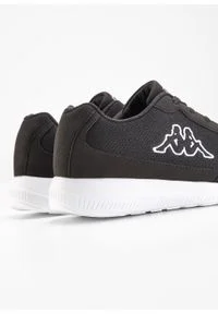 Sneakersy Kappa bonprix czarno-biały. Kolor: czarny. Materiał: syntetyk, materiał #4