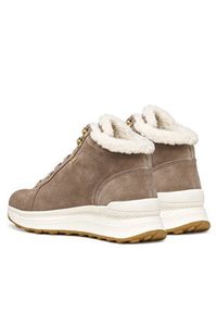 Geox Sneakersy D Spherica Actif X2 D56WPA 00022 C6029 Brązowy. Kolor: brązowy. Materiał: zamsz, skóra #5