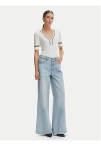 Fracomina Jeansy FP26SV3015D47103 Niebieski Wide Leg. Kolor: niebieski #2