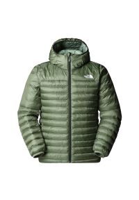 Kurtka męska The North Face Terra Peak 0A88TVBO91 - zielona. Okazja: na co dzień. Kolor: zielony. Materiał: materiał, nylon, puch, syntetyk. Sezon: zima, jesień. Styl: casual #1
