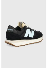 New Balance sneakersy WS237GD kolor czarny. Nosek buta: okrągły. Zapięcie: sznurówki. Kolor: czarny. Materiał: guma #4