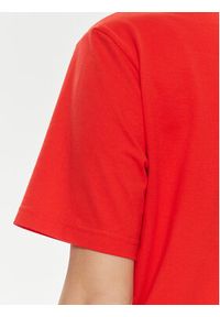 Lacoste T-Shirt TF7215 Czerwony Slim Fit. Kolor: czerwony. Materiał: bawełna #5