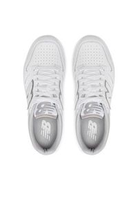 New Balance Sneakersy BB480LGM Biały. Kolor: biały. Materiał: skóra #4