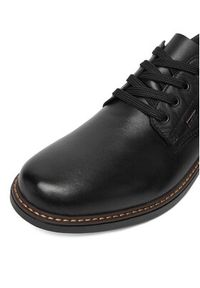 Rieker Półbuty F4611-00 Czarny. Kolor: czarny. Materiał: skóra